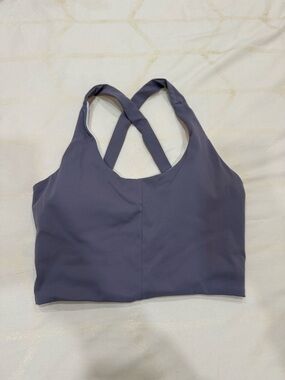 Women's Crossback Bralette - Slate Blue